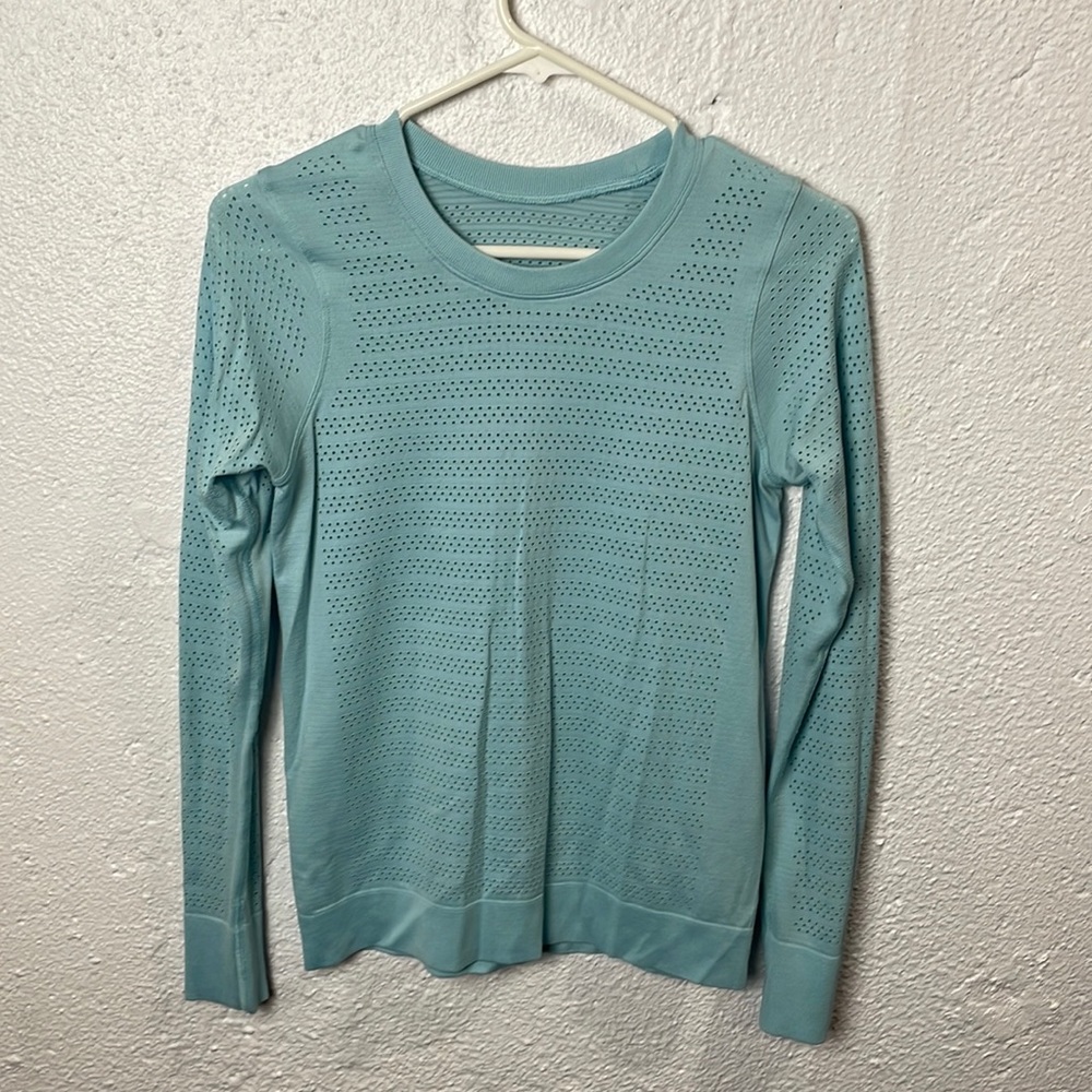 Lululemon Light Blue Long Sleeve
